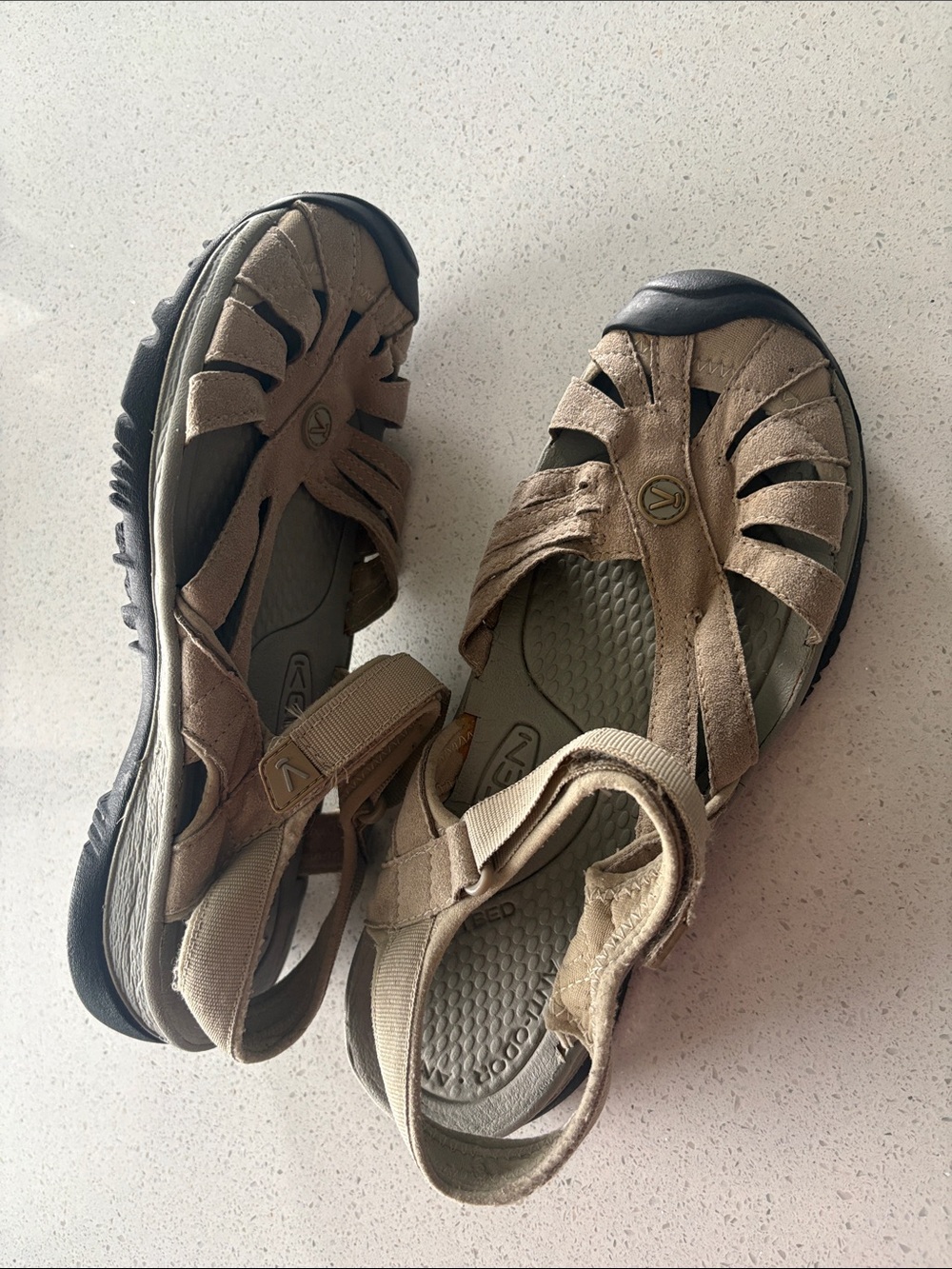 Keen Taupe Closed-Toe Outdoor Sandals